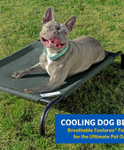 COOLAROO Cama elevada y refrescante para perros, para interiores y exteriores,...