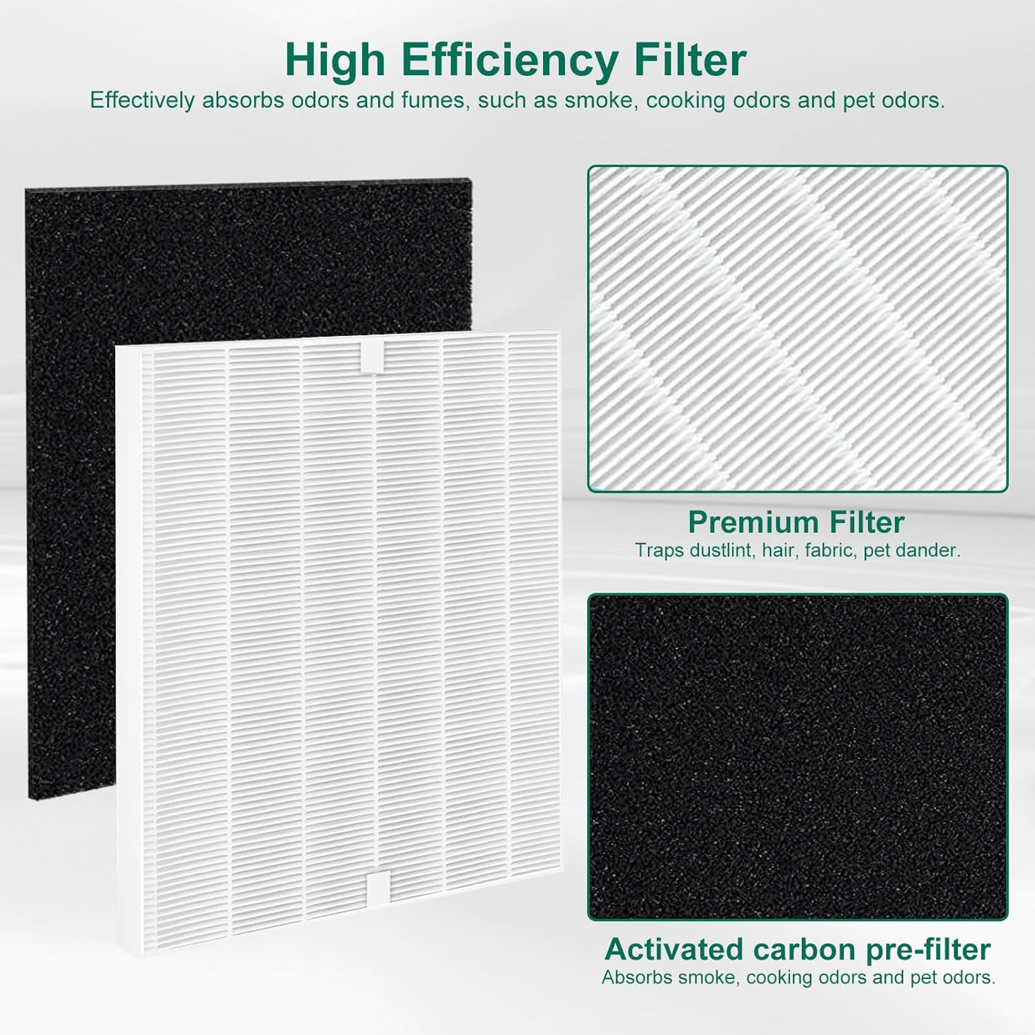 AP-1512HH Filtro de repuesto compatible con Coway Airmega AP-1512HH,...