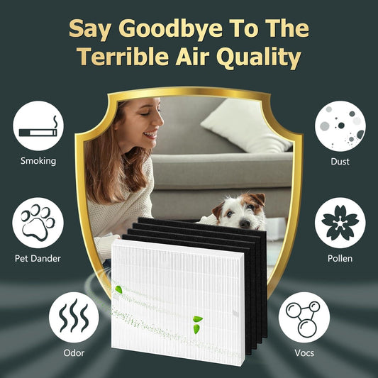 AP-1512HH Filtro de repuesto para Coway Airmega serie 656.2 ft AP-1512HH-FP