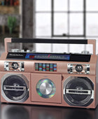 Studebaker SB2145RG 80's Retro Street Bluetooth Boombox con radio FM,...