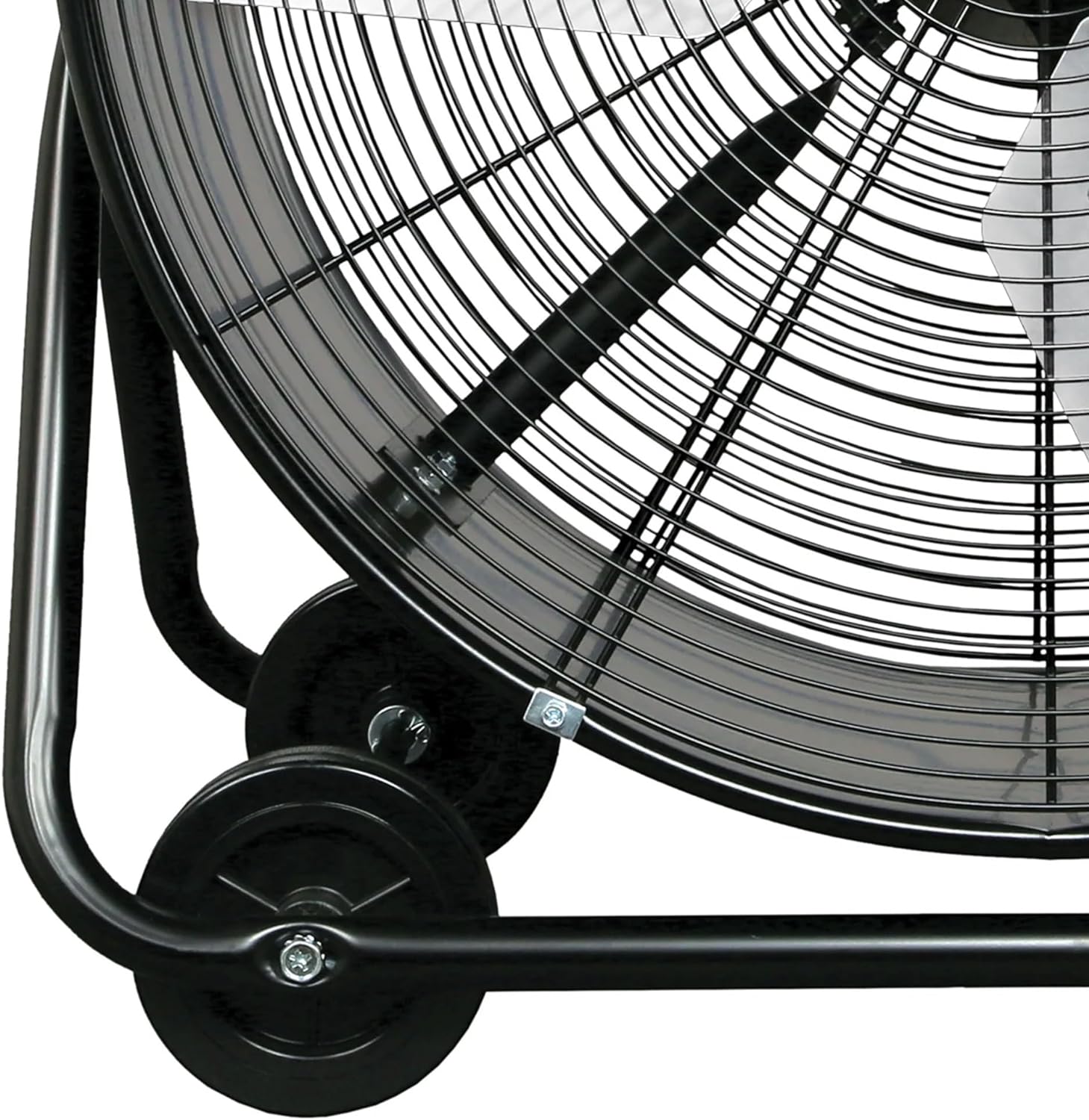 Pro Series Ventilador de tambor inclinable portátil de 24 pulgadas con 3
