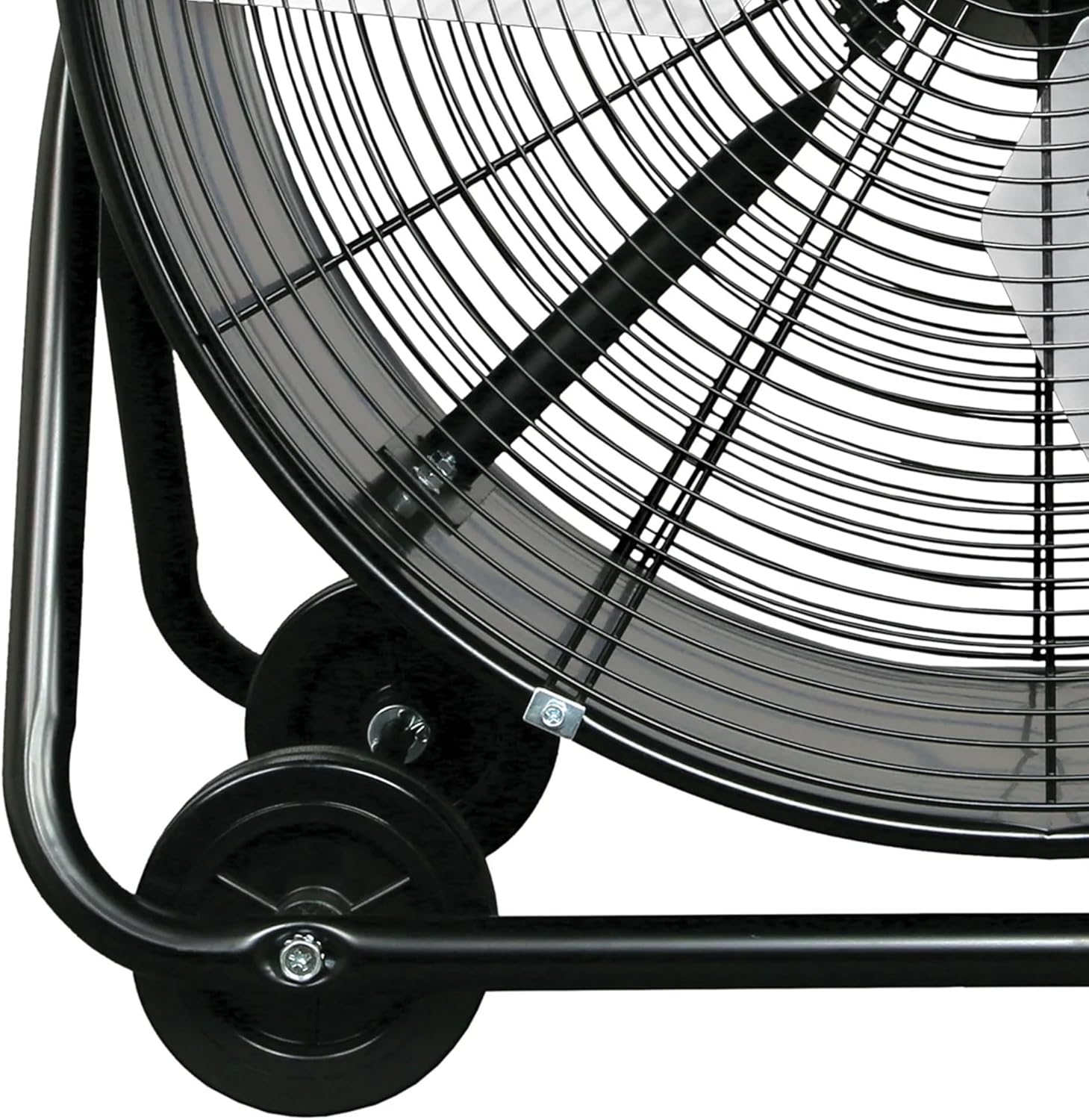 Hurricane Ventilador de tambor resistente de 24 pulgadas, potente flujo de aire...