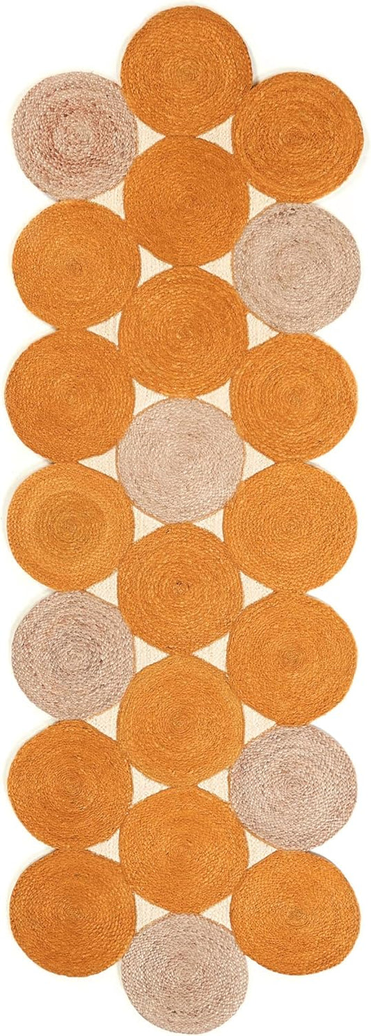 Collection Runner Rug - 3x10 Ft Runner Area Rug Haand Briaded Rug Boho Runner...