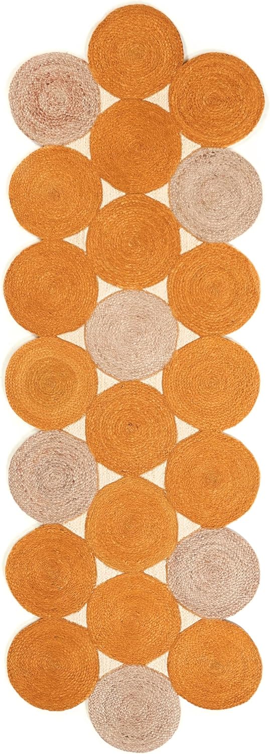 Collection Runner Rug - 3x10 Ft Runner Area Rug Haand Briaded Rug Boho Runner...