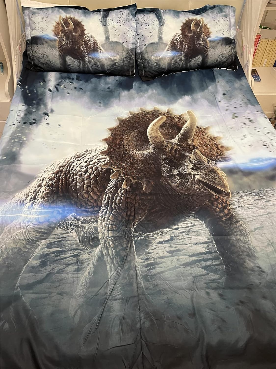 Juego de cama de 3 piezas para niños y adultos, tamaño matrimonial, queen,...