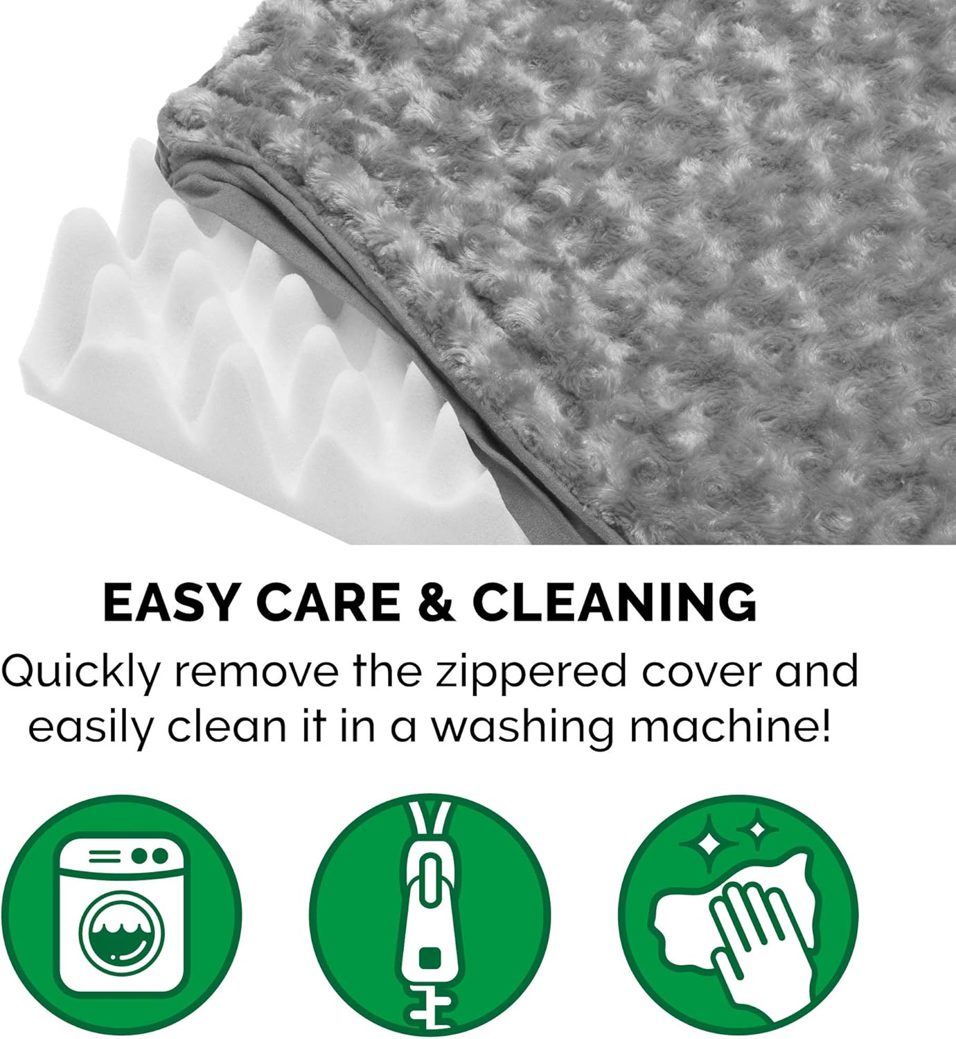 Furhaven Cama ortopédica para perros grandes de hasta 95 libras con funda...