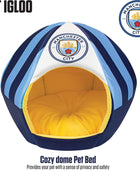 Maccabi Art Manchester City - Cama de fútbol para perros, cama temática...