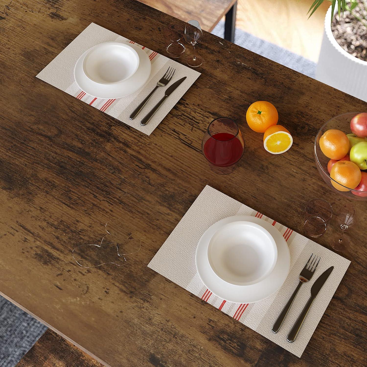 Juego de mesa de comedor para 4-5 piezas de encimera de cocina con taburetes de