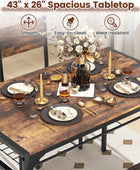 COSTWAY Juego de mesa de comedor de 4 piezas, mesa de cocina y 2 sillas para 4