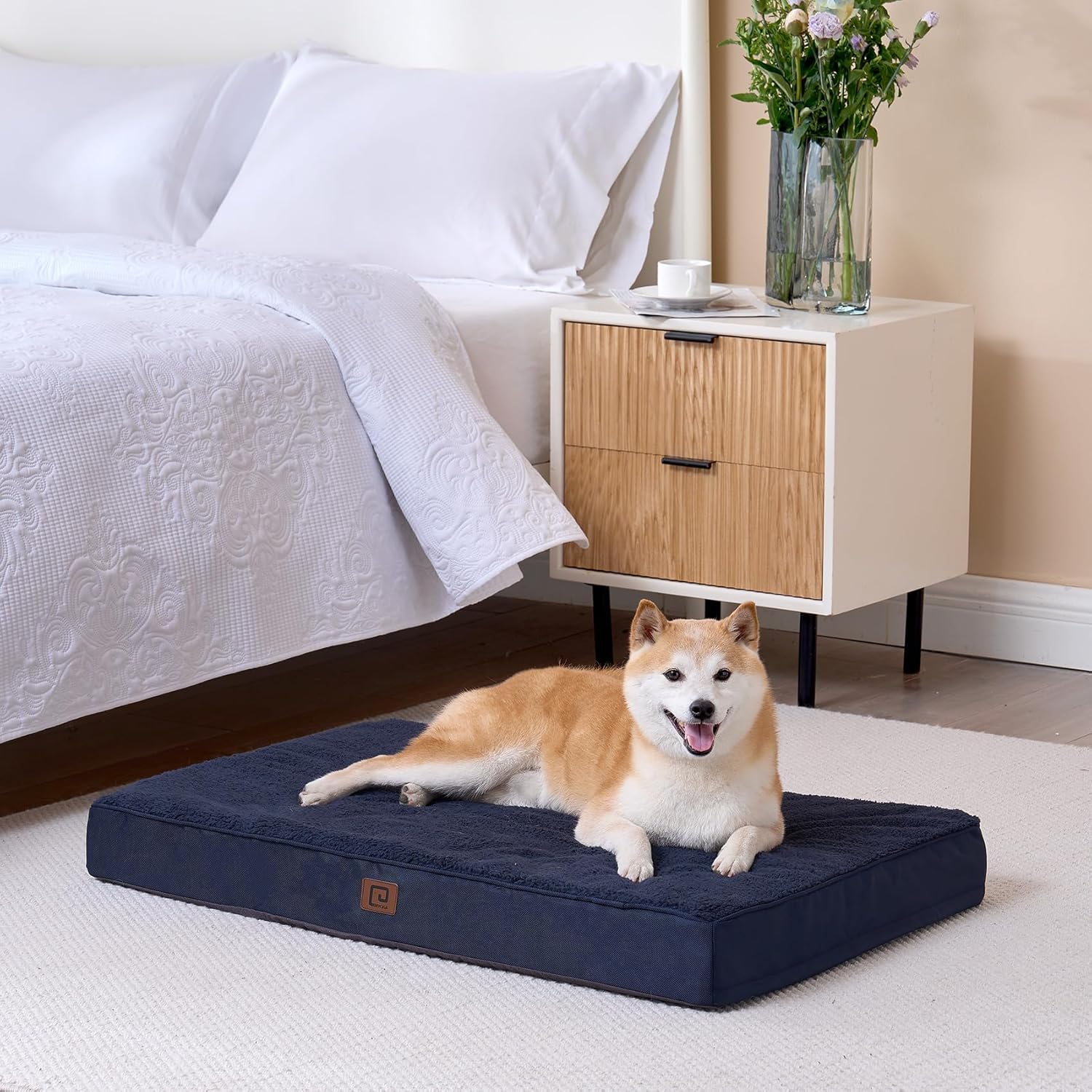 Camas ortopédicas XL para perros extragrandes con funda extraíble lavable,