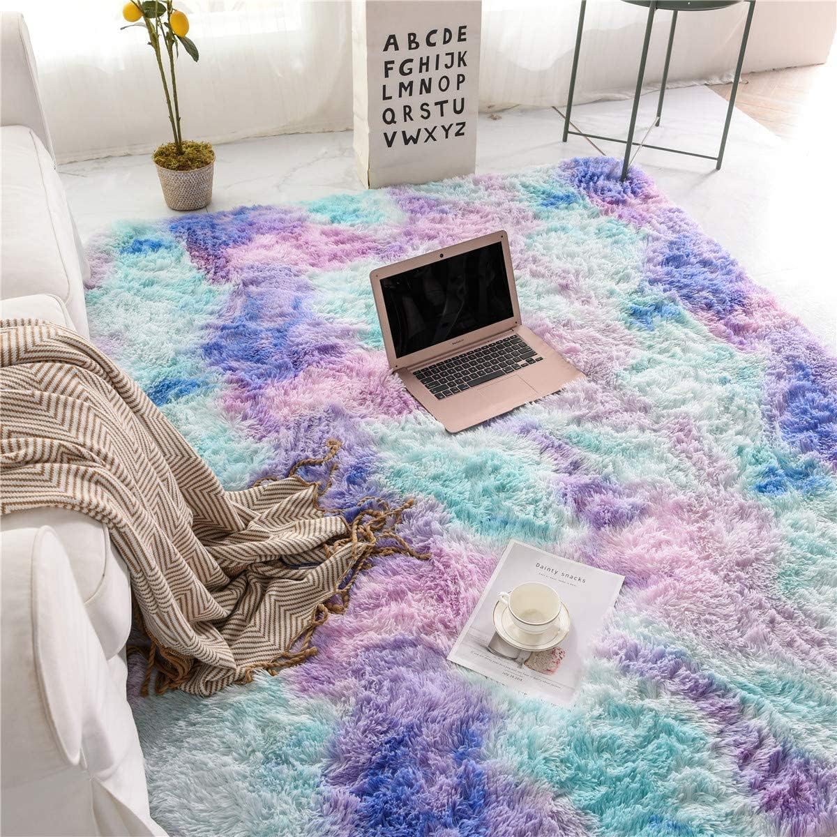 NTBED Alfombras suaves y peludas para niños y niñas, para dormitorio, cuarto de...