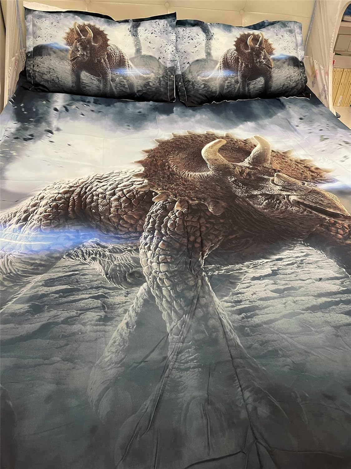 Juego de cama de 3 piezas para niños y adultos, tamaño matrimonial, queen,...