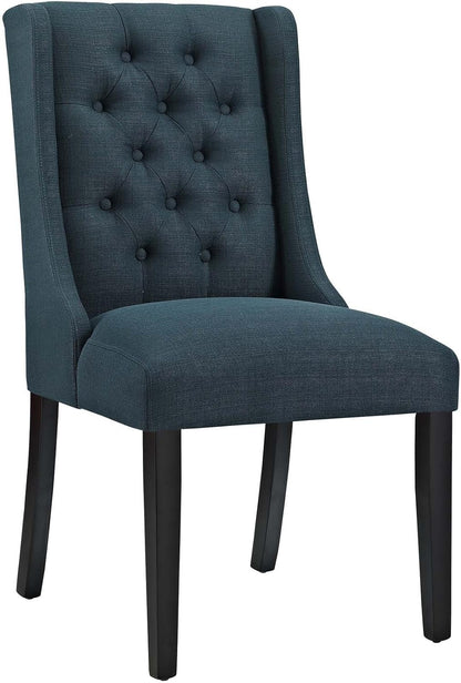 Modway Baronet Silla Parsons moderna tapizada de tela tapizada para cocina y