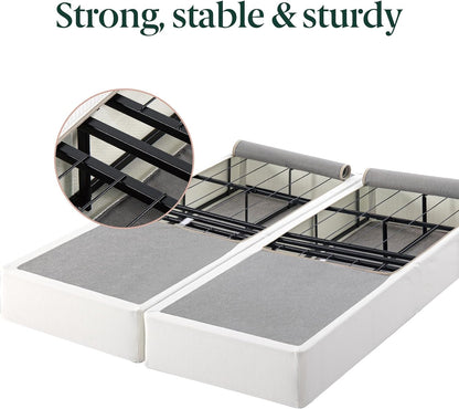 Somier y base de colchón plegables de Sleep Master, Acero