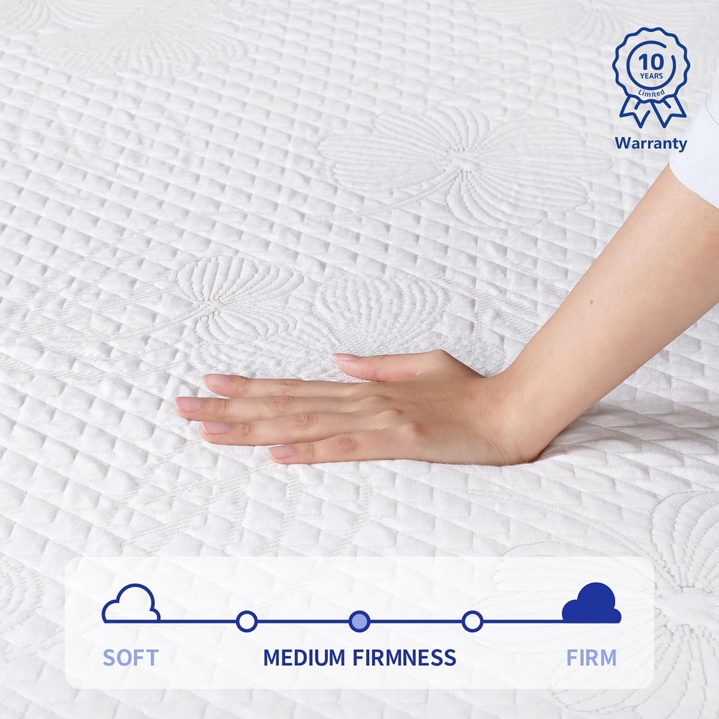 Colchón de espuma viscoelástica Convolution de Sleeplace Olee Sleep ce
