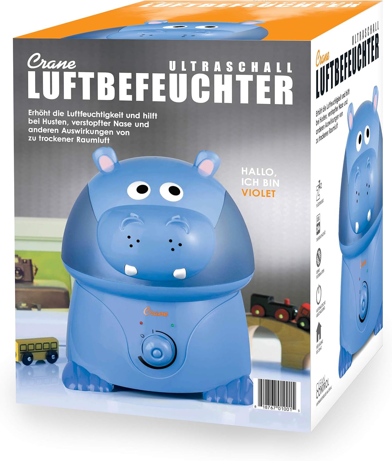 Humidificador ultrasónico de neblina fría