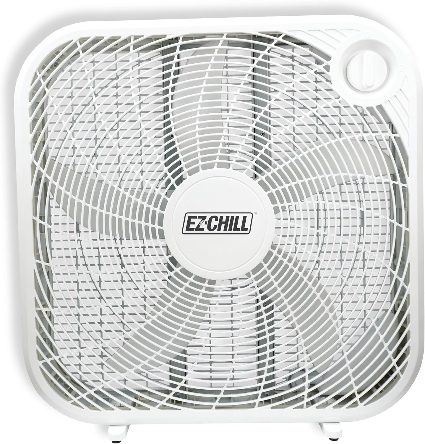 EZ-CHILL Ventilador de caja de 20 pulgadas, ventilador de ventana de...