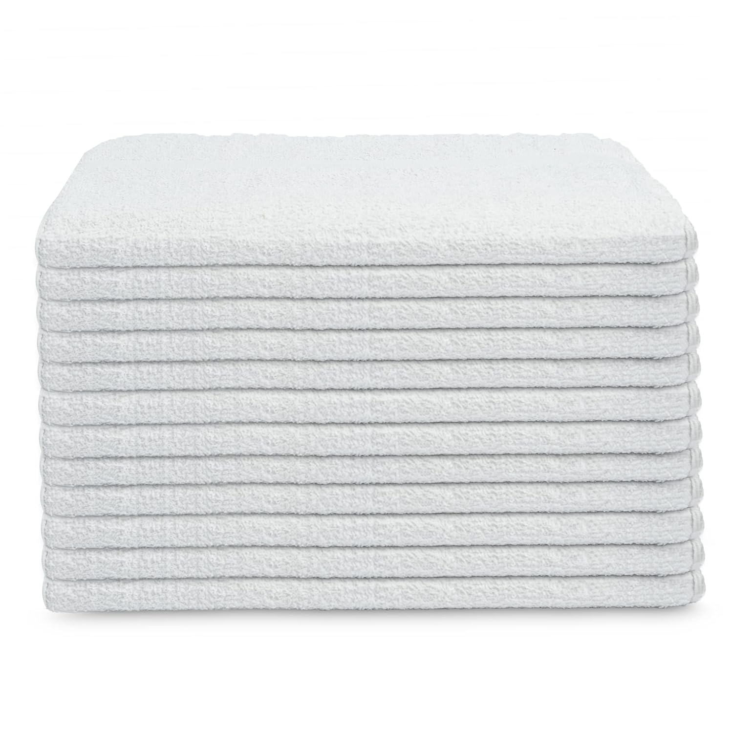 White Shop Towels 120 trapos de 16 x 27 pulgadas en una caja, valiosos trapos