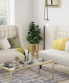 Moderno sofá biplaza, banco tapizado de comedor con respaldo para comedor, sala