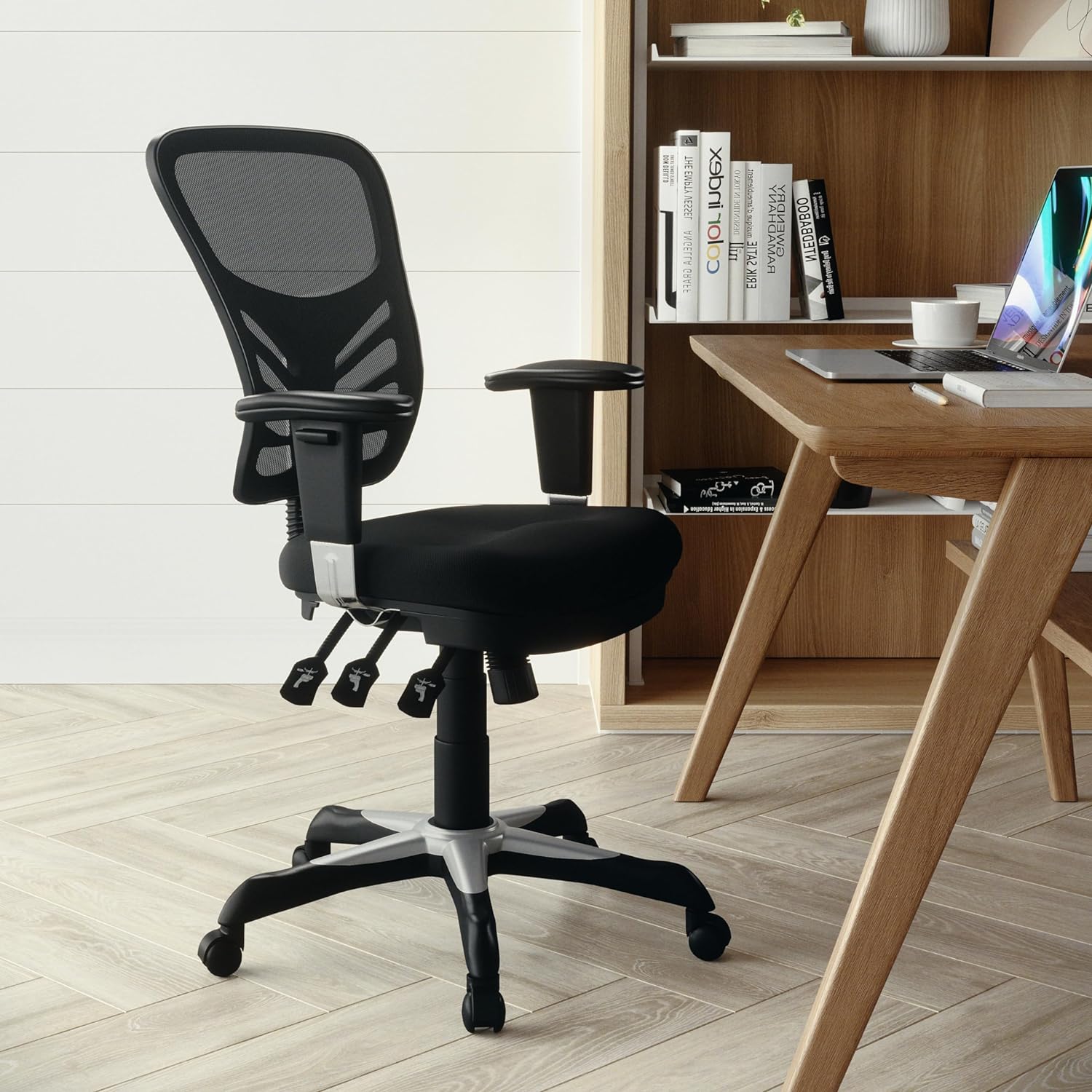 Flash Furniture Nicholas Silla giratoria de oficina y juegos, ergonómica, de...