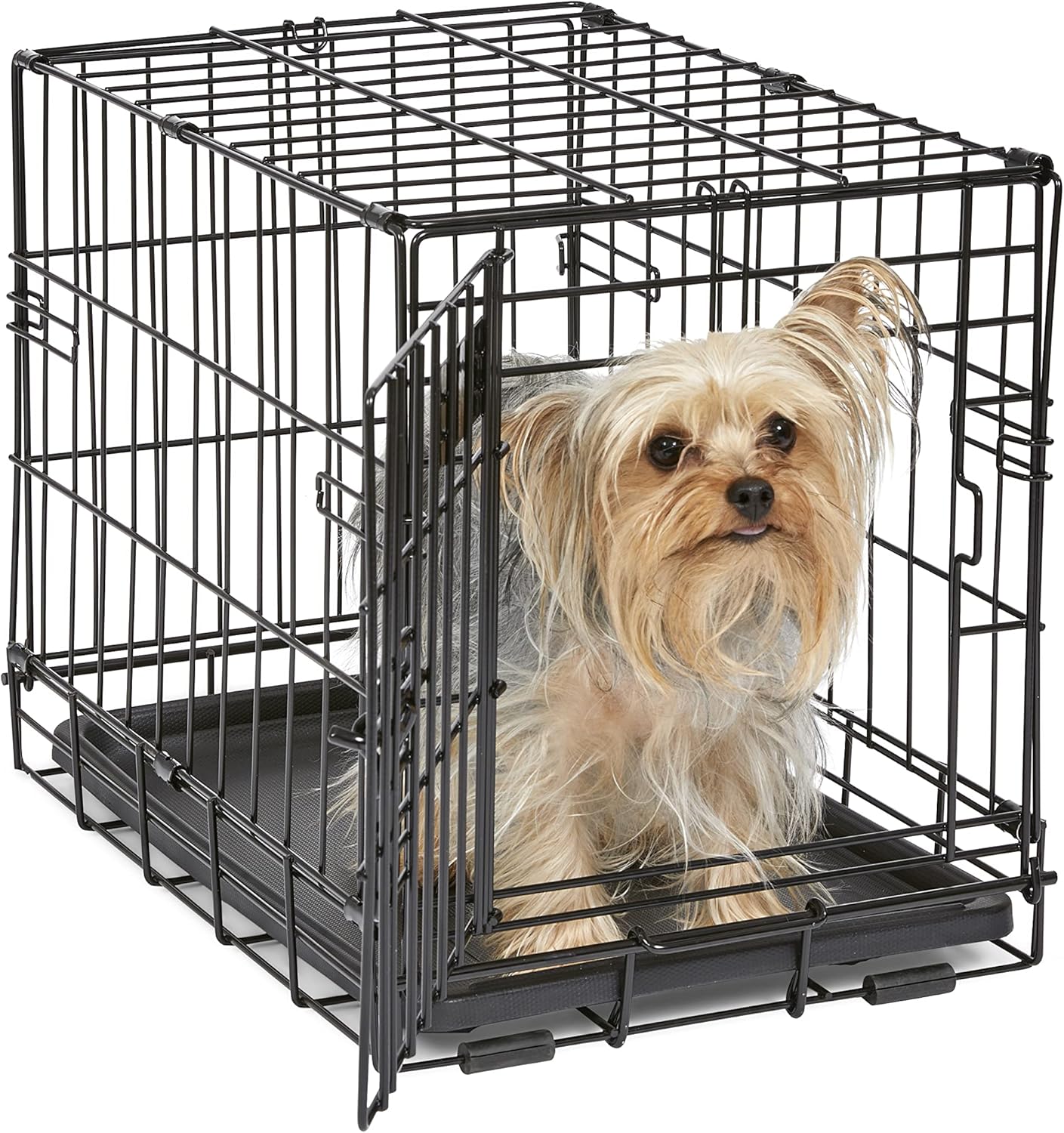 MidWest Homes for Pets - Jaula para perros iCrate de una puerta, mejorada,...