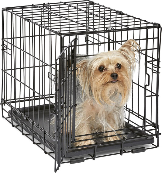 MidWest Homes for Pets - Jaula para perros iCrate de una puerta, mejorada,...