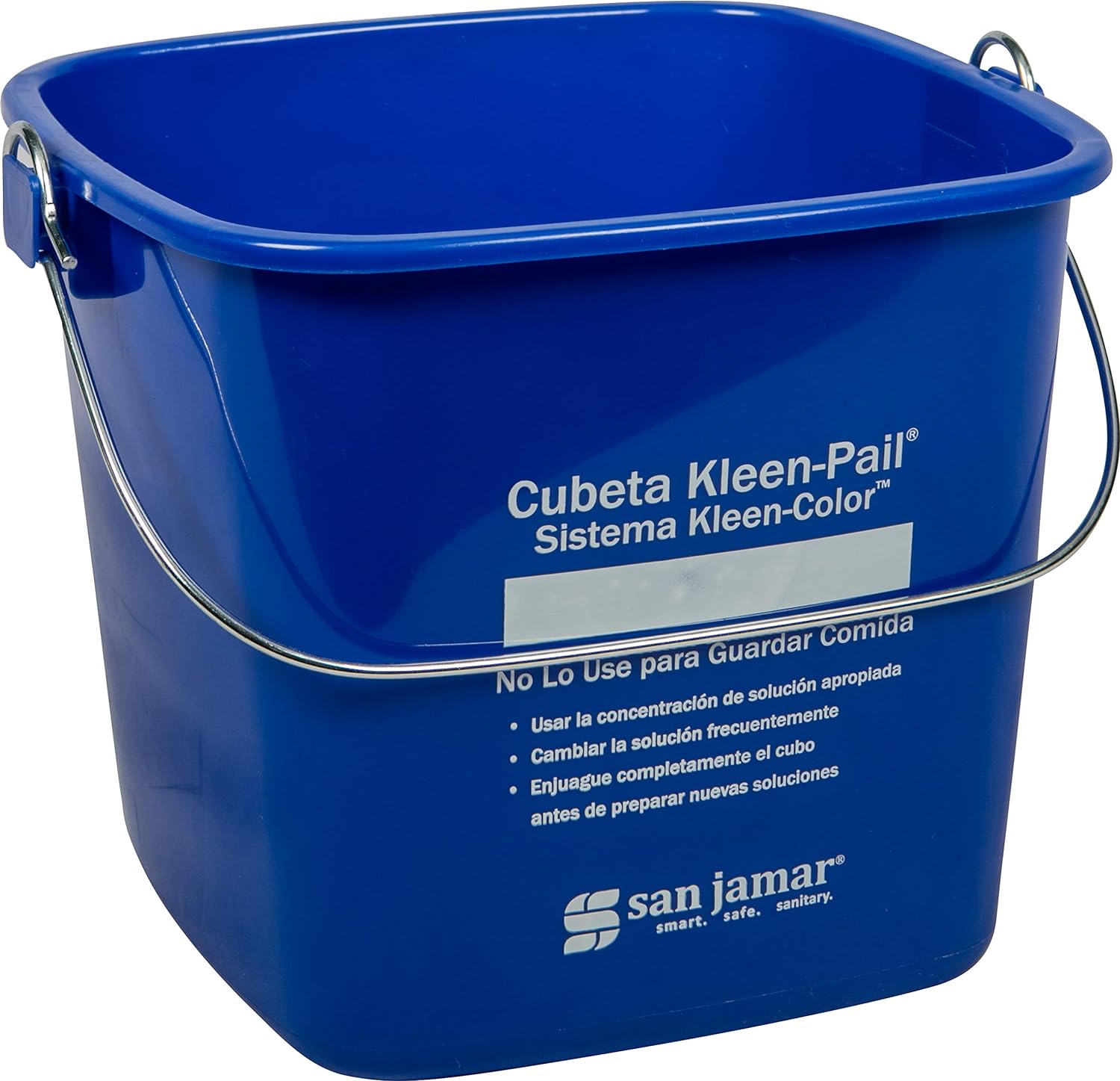 Kleen-Pail Cubeta de limpieza comercial., Azul