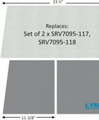 Lynn Manufacturing Tablero y manta deflectora de fibra de cerámica de fundición...