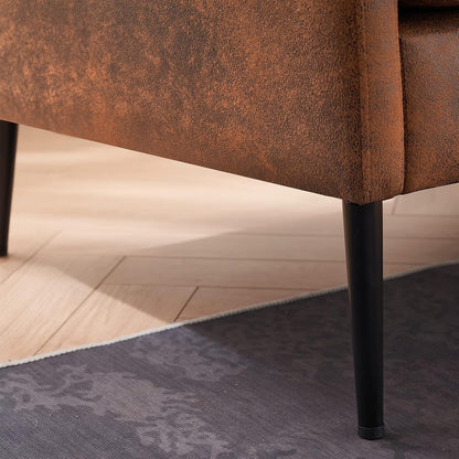 Silla moderna con brazo decorativo para sofá individual, muebles de sala de