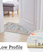 Pauwer Alfombra de pasillo envejecida de 2 x 10 pies, antideslizante y lavable,...