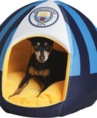 Maccabi Art Manchester City - Cama de fútbol para perros, cama temática...