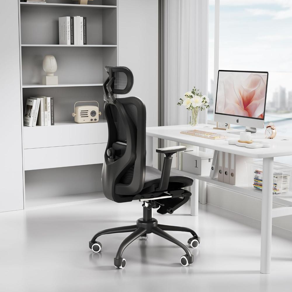 Silla de oficina Decofy Negro ergonómica