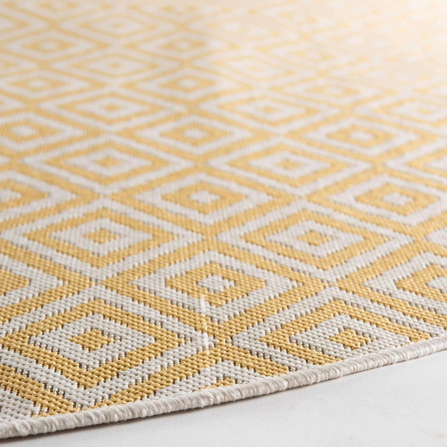 Unique Loom Jill Zarin Outdoor Collection - Alfombra de área - Costa Rica (6...