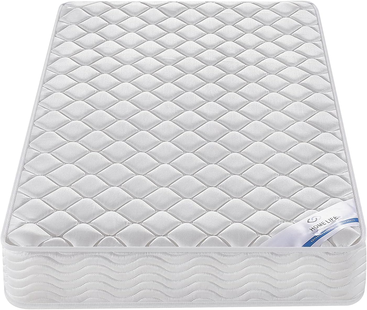 Colchón híbrido Homelife de resortes interiores de 6 pulgadas con capa superior