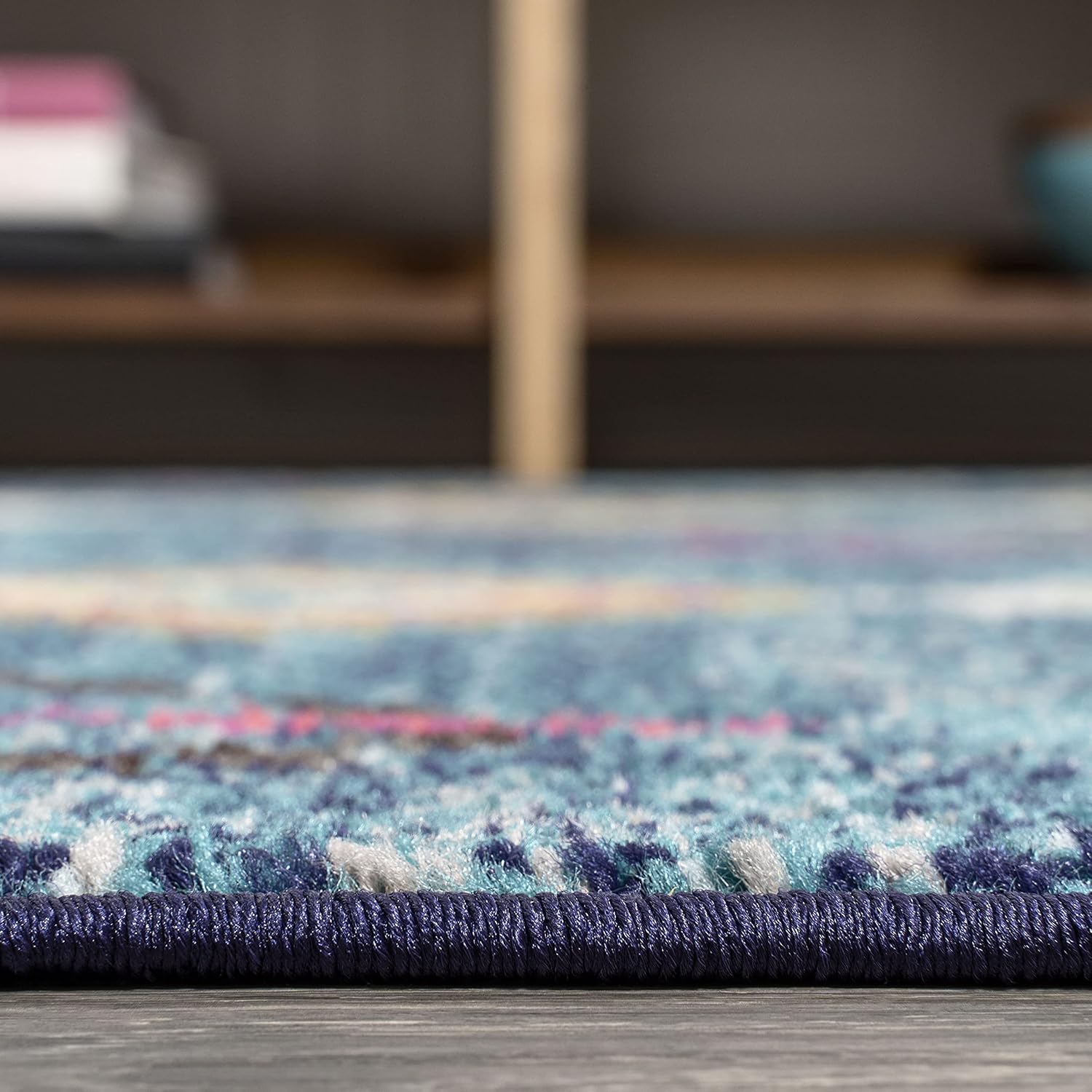 HOM105A-28 MorOCCAN HYPE Alfombra de pasillo geométrica tribal para interiores,