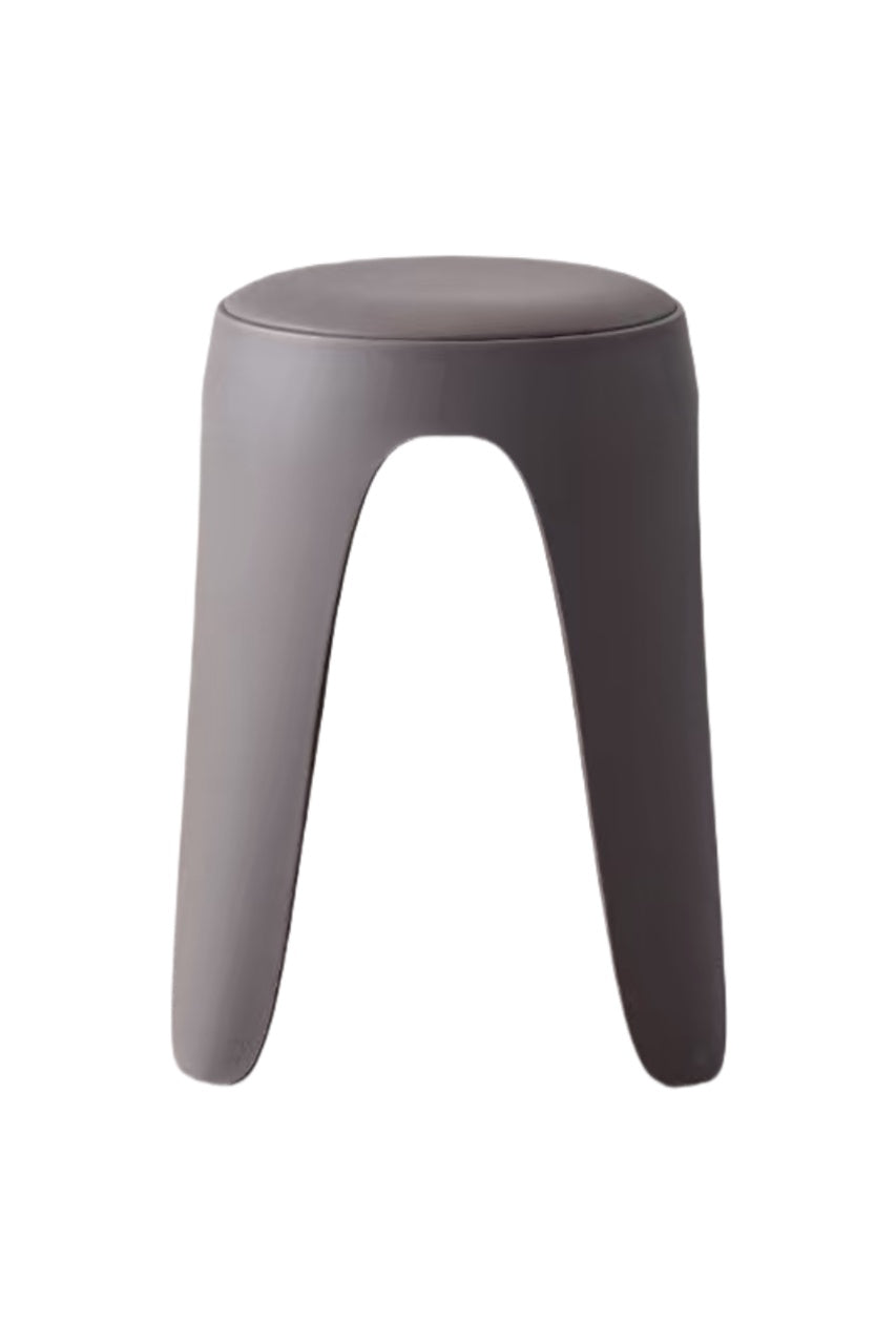 Butaco Con Cojin Else, Color Gris Oscuro, Diseño Moderno incluye cojín X4