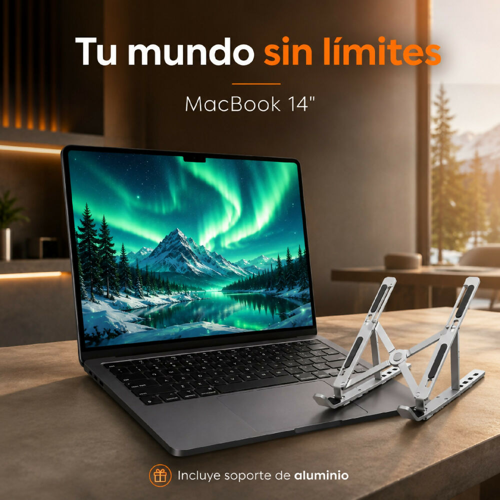 Macbook Pro 14 Pulgadas Chip M5 1tb 16gb Ram Equipo De Alto Rendimiento + Obsequio
