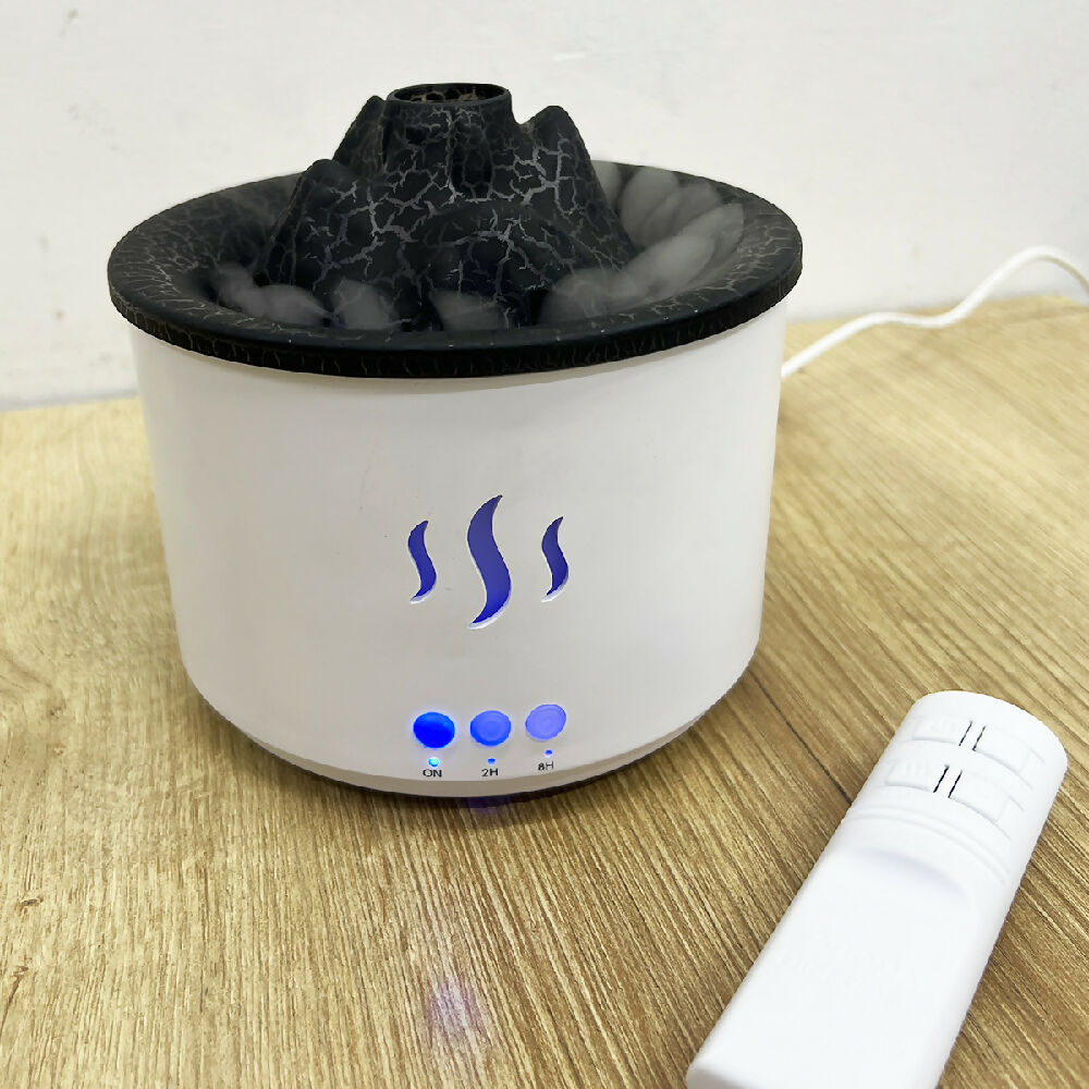 Humidificador Volcán 3D Difusor De Aroma LED KP-6501 9