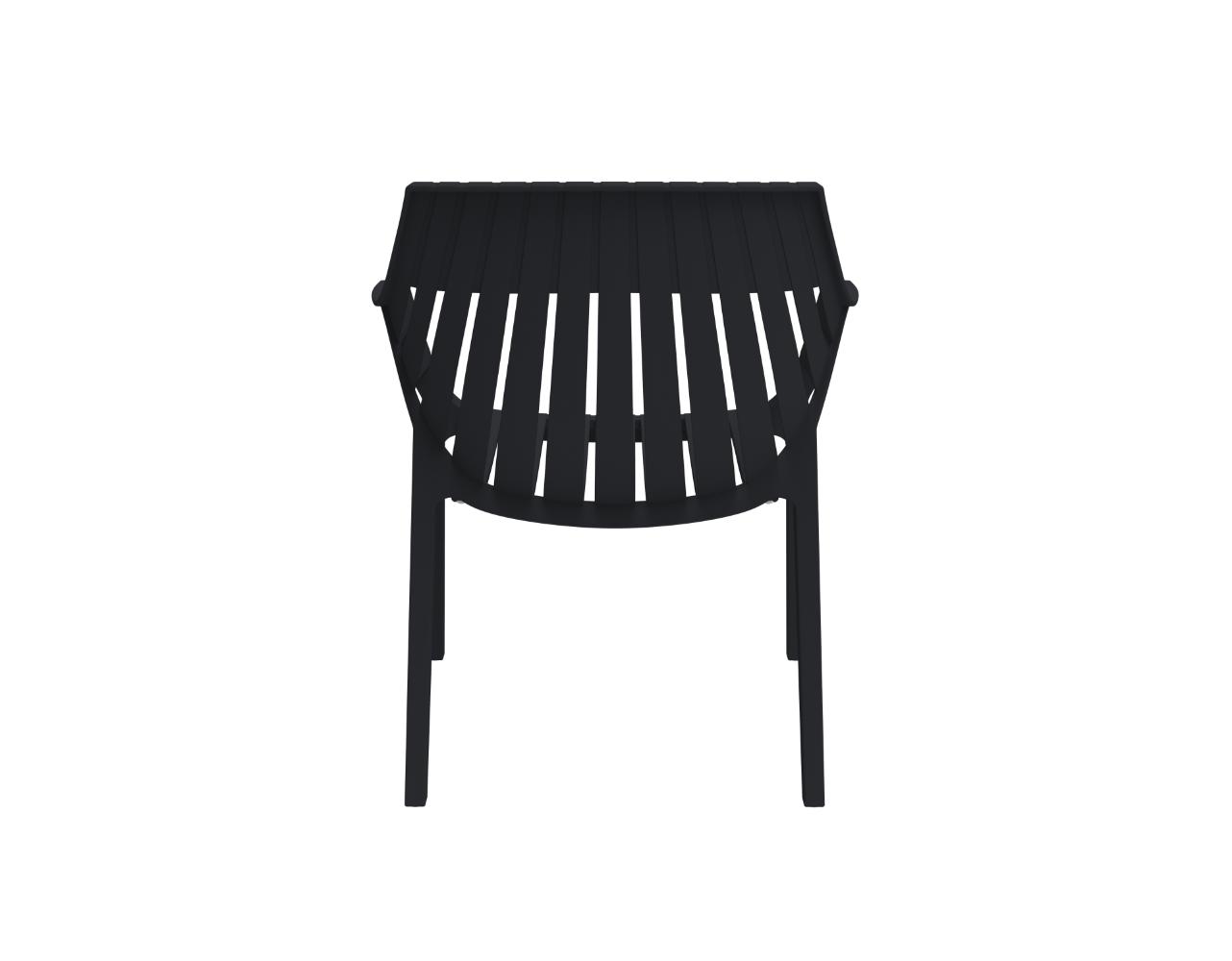 Silla con Brazos Arena, Negro, con espaldar y diseño moderno