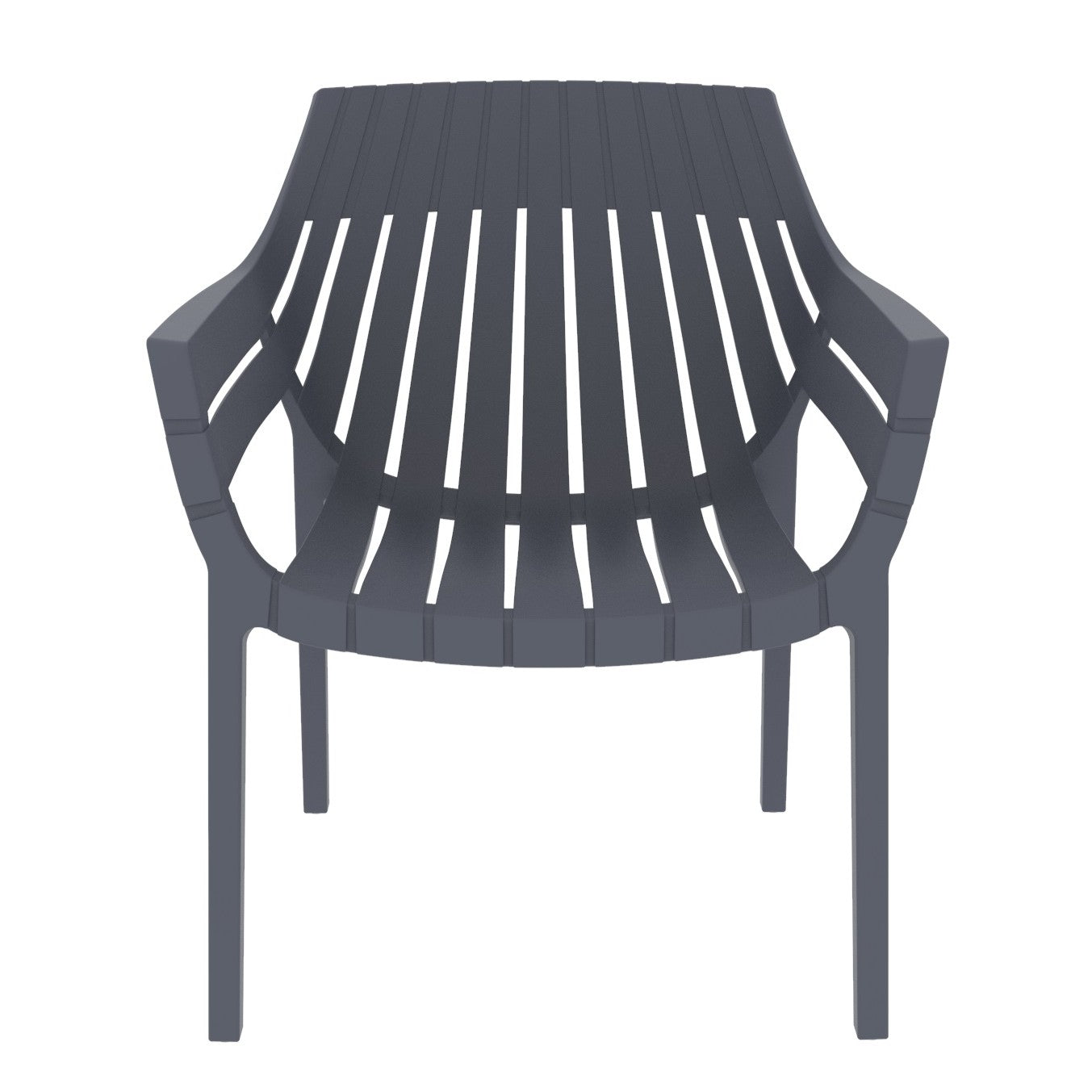 Silla con Brazos Arena, Gris Oscuro, con Espaldar y Diseño Moderno