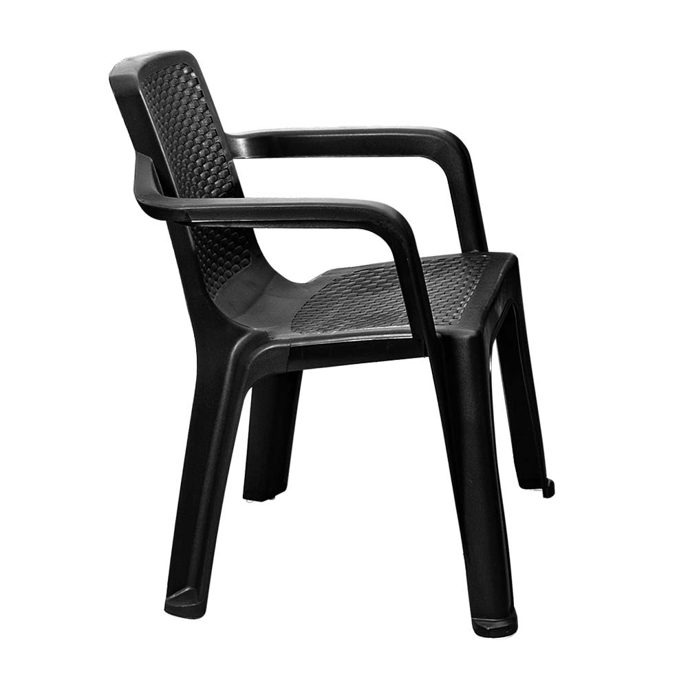 Silla Eterna Con Brazos Negra
