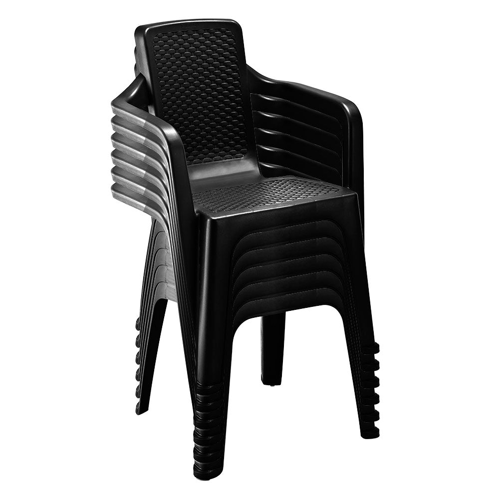 Silla Eterna Con Brazos Negra