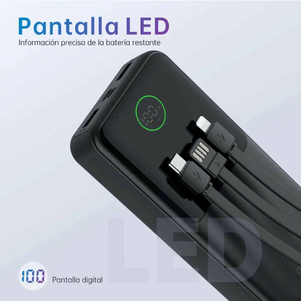 Power Bank G-Tide Easy1 De 10000mAh Batería Portátil