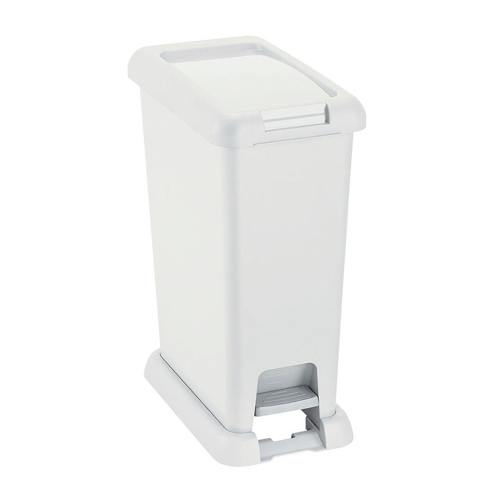 Basurero Pedal 20 Litros Blanco Vm