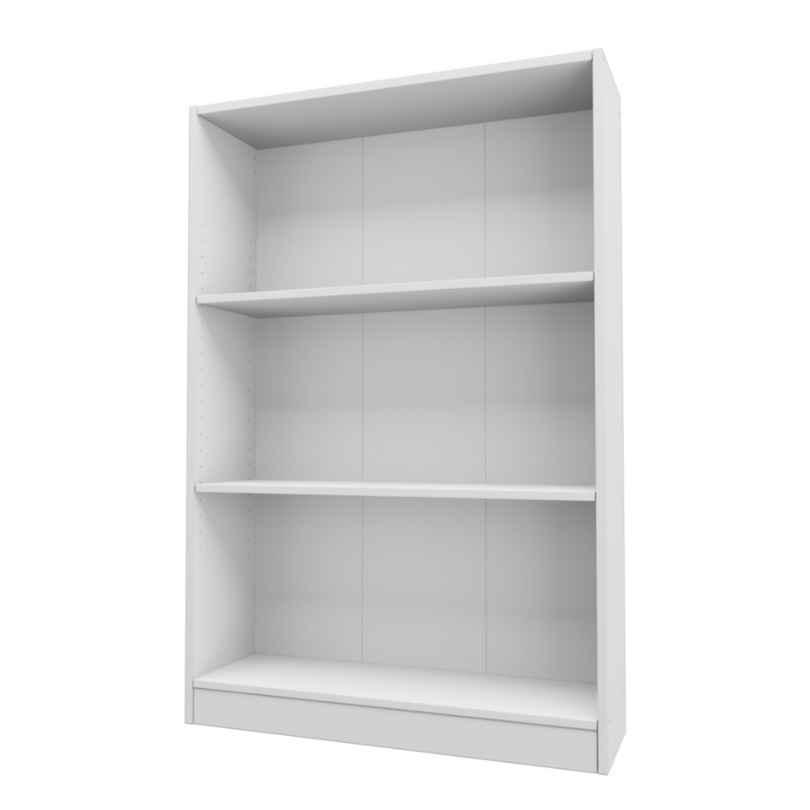 Mueble Biblioteca 3 Entrepaños, Blanco