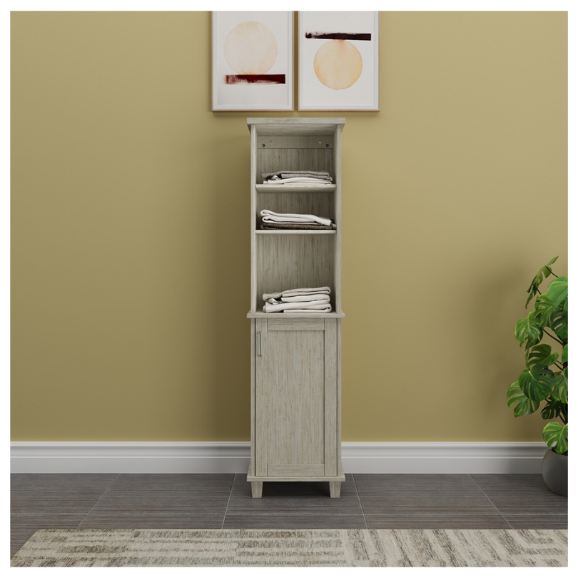 Mueble Lateral  Multiusos 1 Puerta, Pino