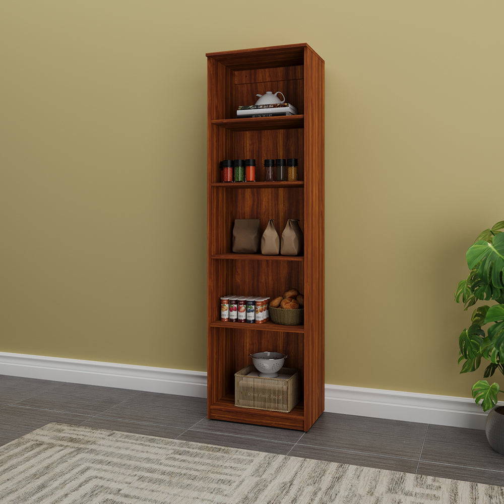 Mueble Organizador Multiusos 2 Puertas Madera, Chocolate