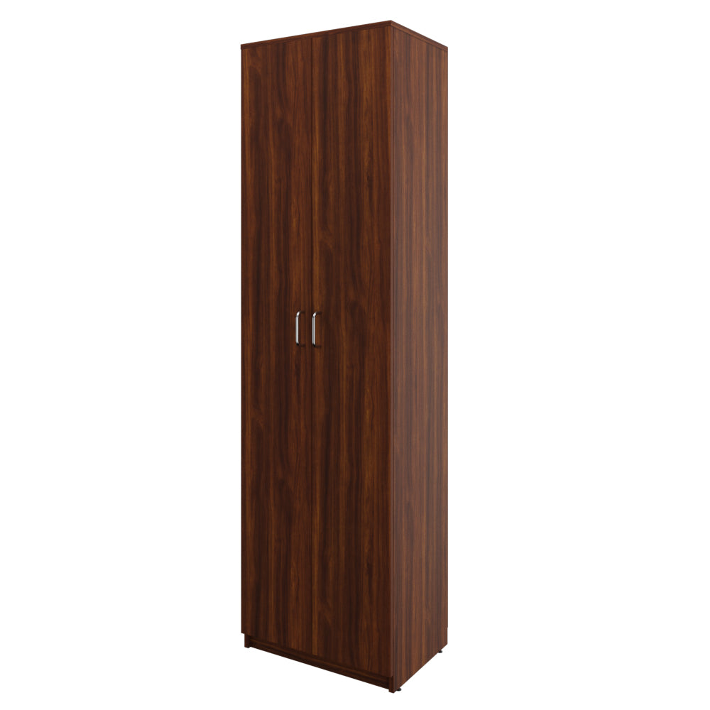 Mueble Organizador Multiusos 2 Puertas Madera, Chocolate