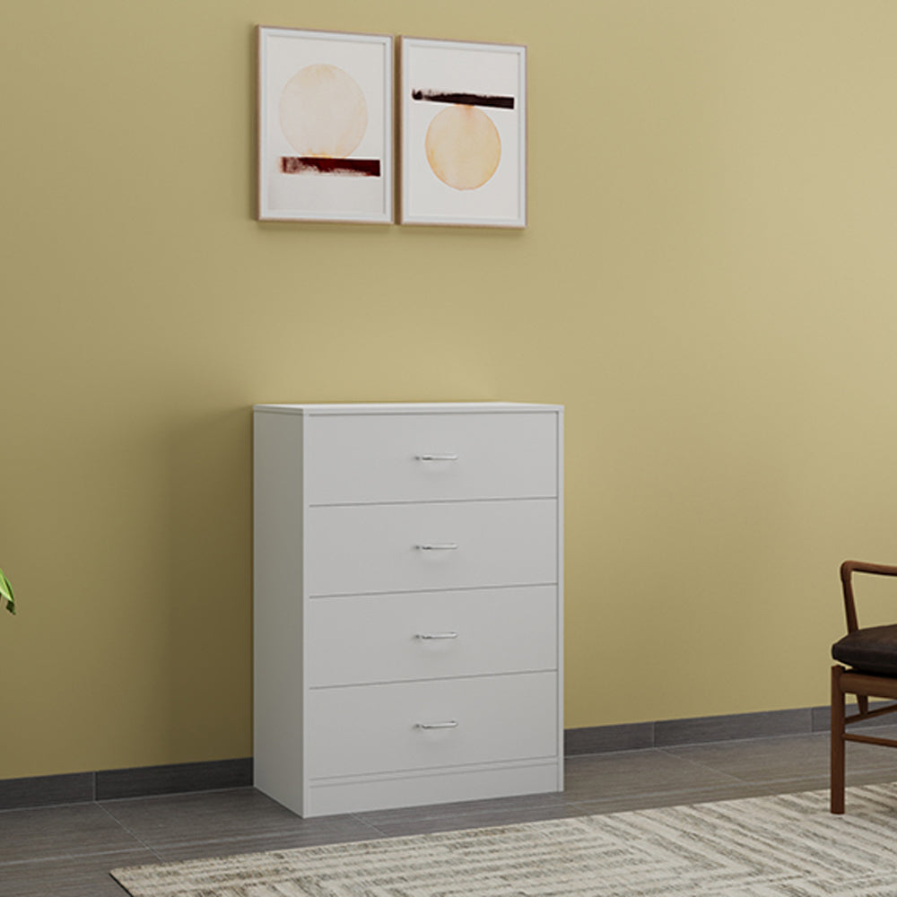 Organizador Madera 4 Cajones, Blanco