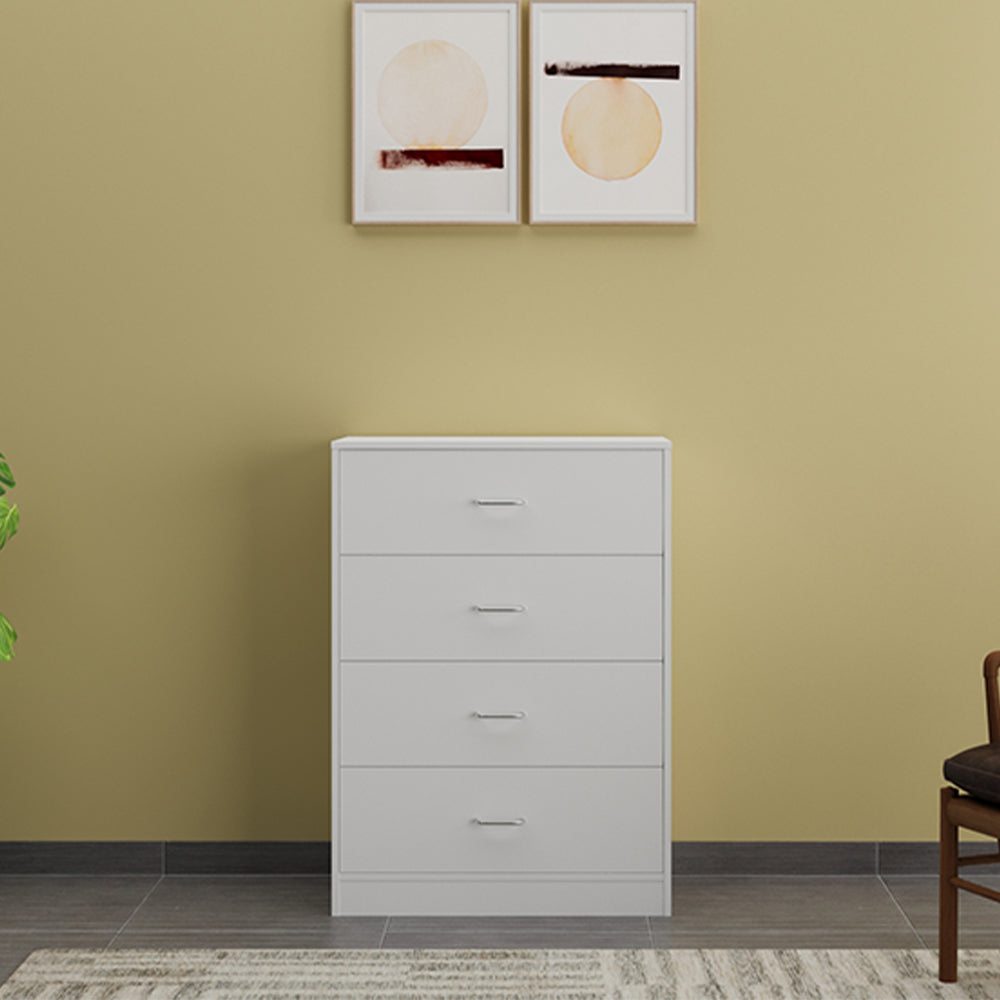 Organizador Madera 4 Cajones, Blanco